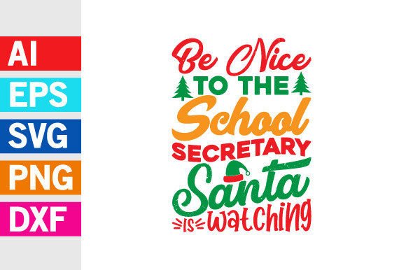 A Friendly Santa Reminder for School Secretaries