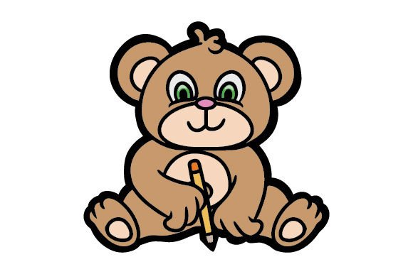 A Gentle Charm: Assessing the Baby Bear with Pencil Design