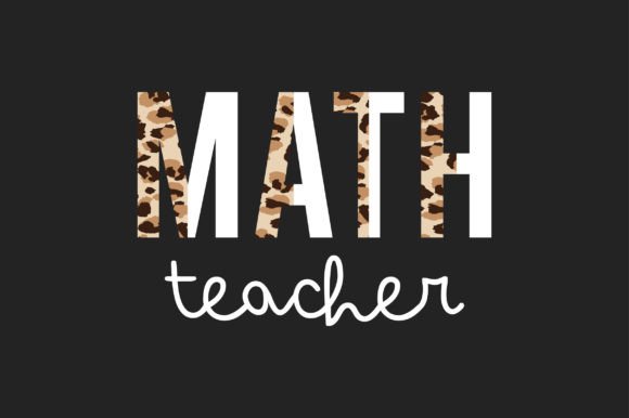 A Real-World Look at the Math Teacher Leopard Embroidery Design