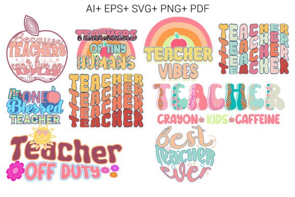 Beyond Apples: A Designer’s Review of the Retro Teacher Bundle