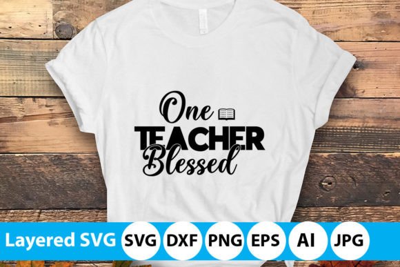 One Blessed Teacher: A Timeless Embroidered Tribute